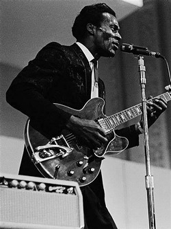 Chuck Berry, as captured by Mississippi-based photographer Dick Waterman. - DICK WATERMAN