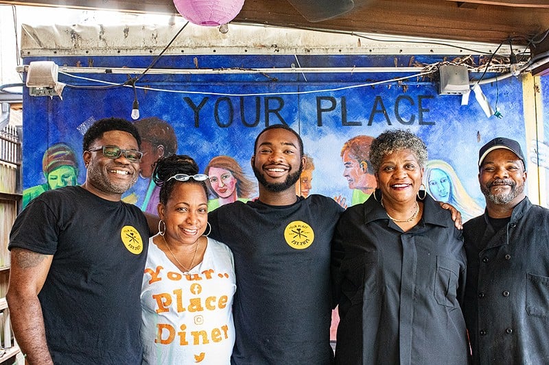 Dwayne Nelson, Vera Nelson, King Nelson, Pamela Nelson and Nathaniel Anderson are the force behind Your Place.