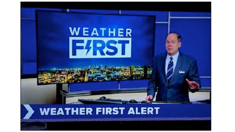 KSDK's use of "Weather First" branding, with an "Alert" too close for KMOV's comfort. - Screengrab from Gray Media Group's lawsuit.