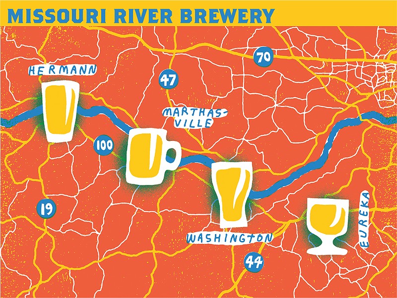 More than water flows along the Missouri River, as the Missouri River Brewery Trail ably demonstrates.