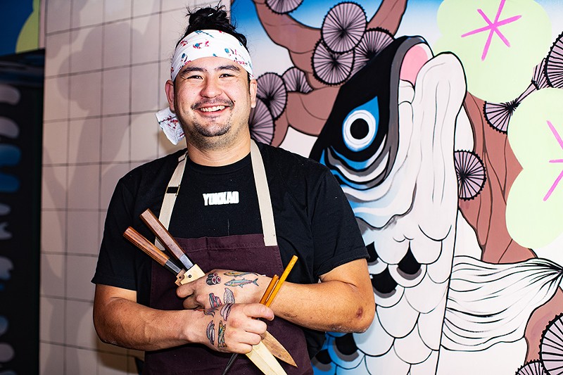 Nick Bognar is the chef-owner of Sado.