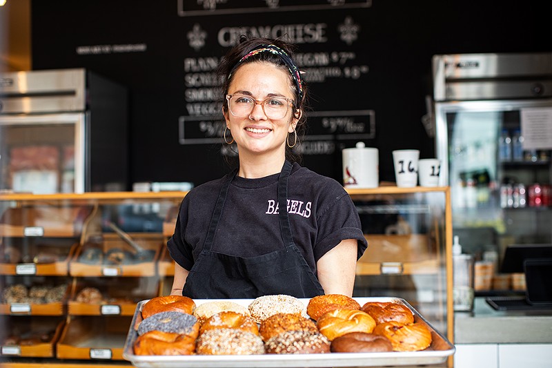 Alex Pifer previously operated a pop-up bagel business at Wild Olive Provisions in Shaw. - MABEL SUEN