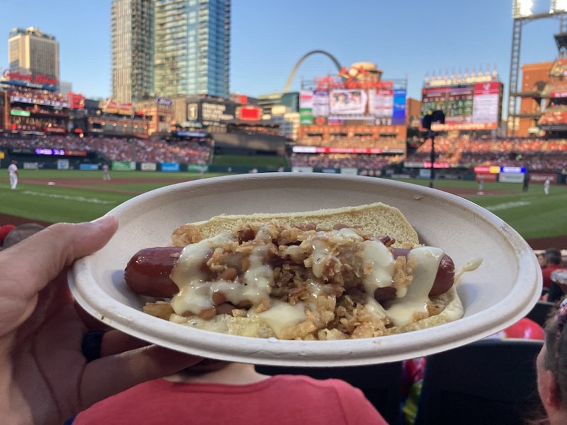 The green seats: Where the hot dogs are fancy and the views are first-rate. - COLLIN PRECIADO