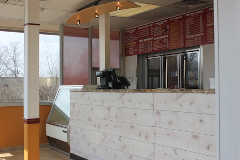 A revamped interior offers an upgrade from the old Jack in the Box experience. - PHOTO BY SARAH FENSKE