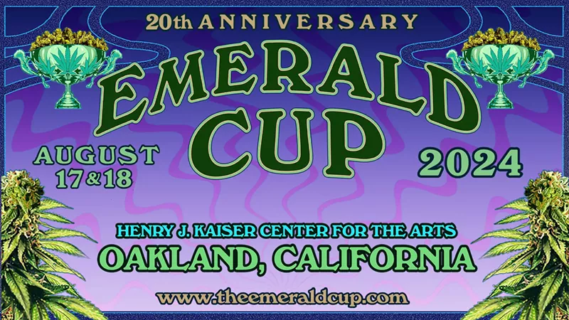 The Emerald Cup Hits Oakland This Year for Its 20th Birthday