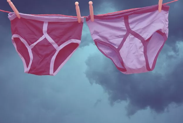 It’s Raining Undies, From Out Of The Sky