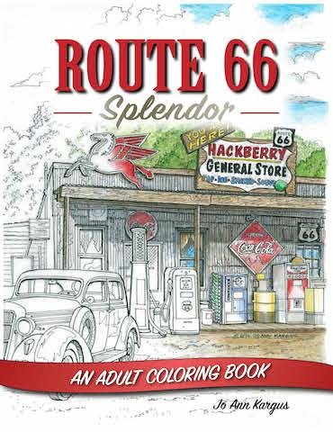 New Adult Coloring Book Shows Off the Wonders of Route 66