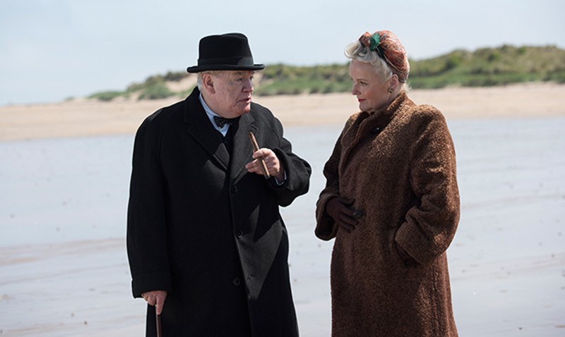 Miranda Richardson plays Churchill's infinitely patient wife Clementine. - COURTESY OF COHEN MEDIA GROUP