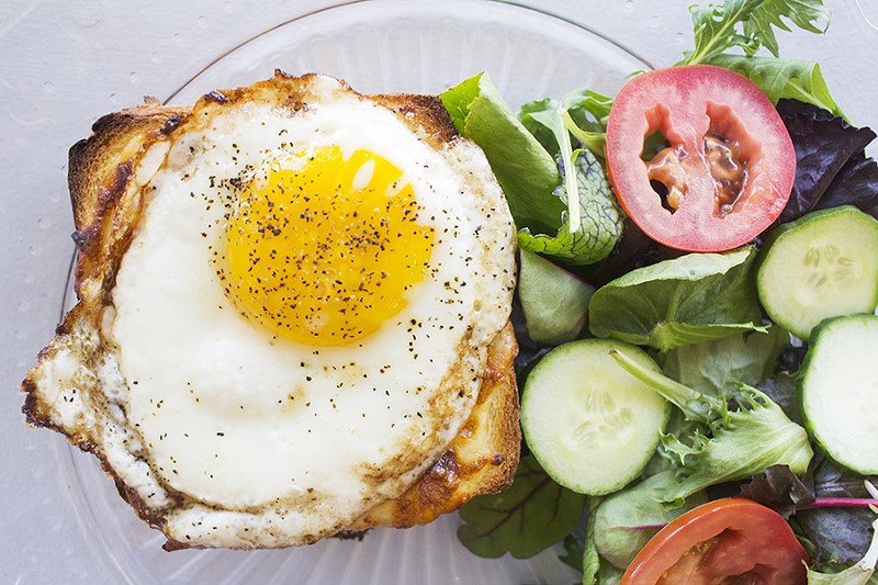 One of Like Home's specialties is the croque madame. - PHOTO BY MABEL SUEN
