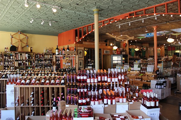 The store features a large variety of wine. - Photo by Lauren Milford