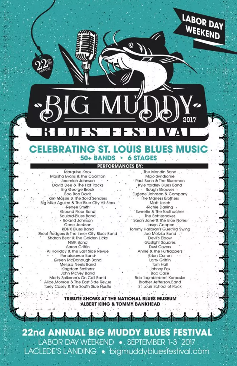 Big Muddy Blues Festival Set to Return Labor Day Weekend With an All