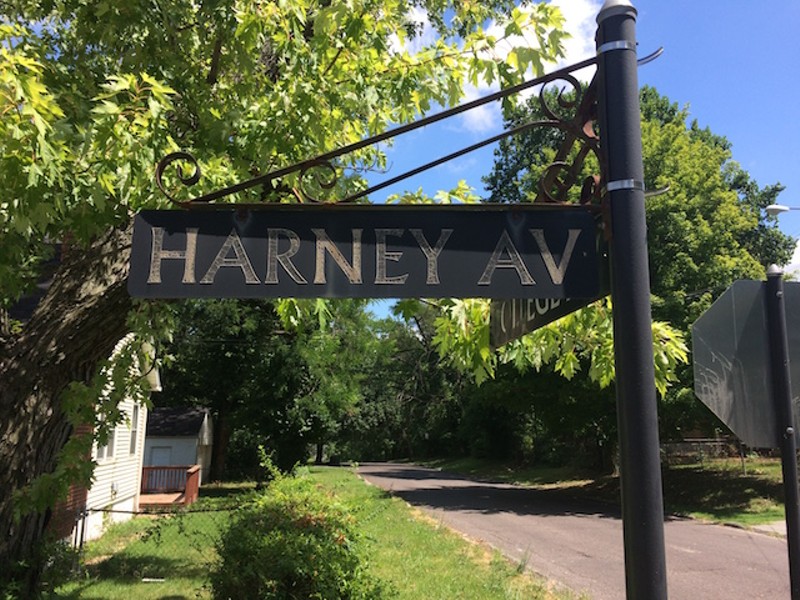Harney Avenue is in north city, near Bellefontaine Cemetery. - PHOTO BY DANIEL HILL