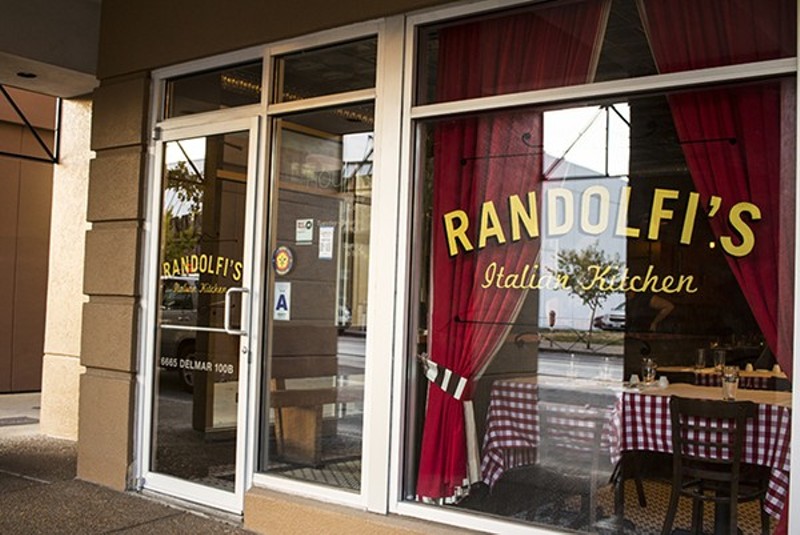 Randolfi's Italian Kitchen will close after dinner service on Saturday, September 9. - MABEL SUEN
