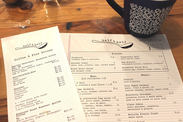 The same menu is served at both the Clayton and Webster locations. - Photo by Lauren Milford