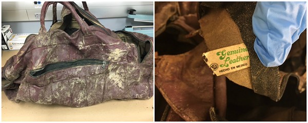 St. Louis County investigators are still looking for information about a baby who was left in this bag. - Image via St. Louis County Police