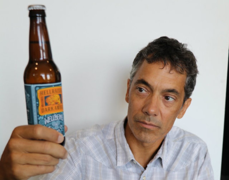Founder Jeff Stevens is taking craft beer in a non-alcoholic direction. - PHOTO COURTESY OF WELLBEING BREWING