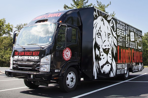 Lion's Choice Now Has a Food Truck: the Lean Roast Beef Machine