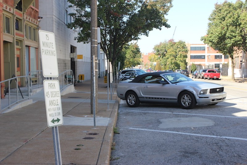Back-In Angle Parking Is in St. Louis to Stay. We'd Better Get Used to It