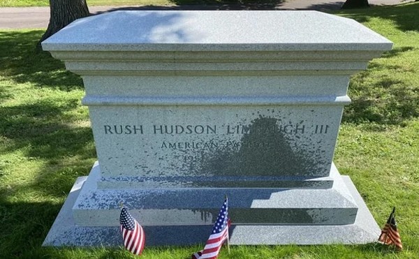 It Appears That Someone Urinated on Rush Limbaugh’s Grave