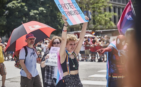 Photo from Pride St. Louis' annual parade in 2019.
