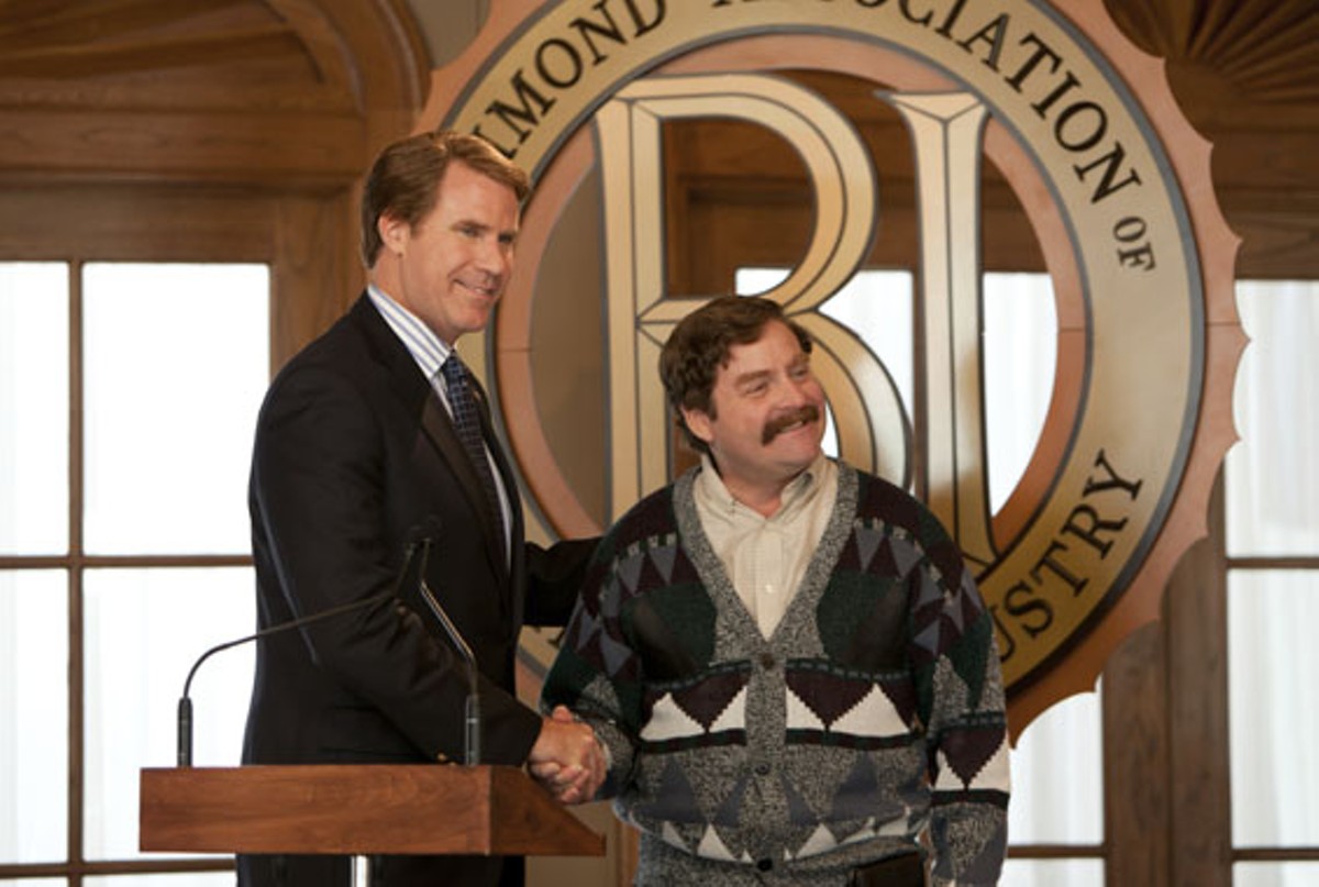 Will Ferrell and Zach Galifianakis in The Campaign.