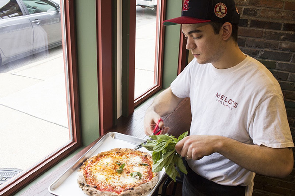 Joey Valenza is serving some of the city's best pizza in a garage.