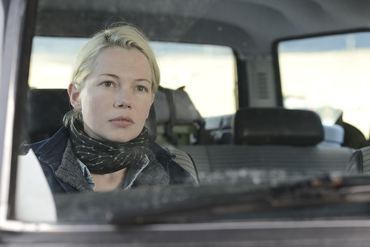 Michelle Williams as Gina Lewis from Kelly Reichardt’s Certain Women.