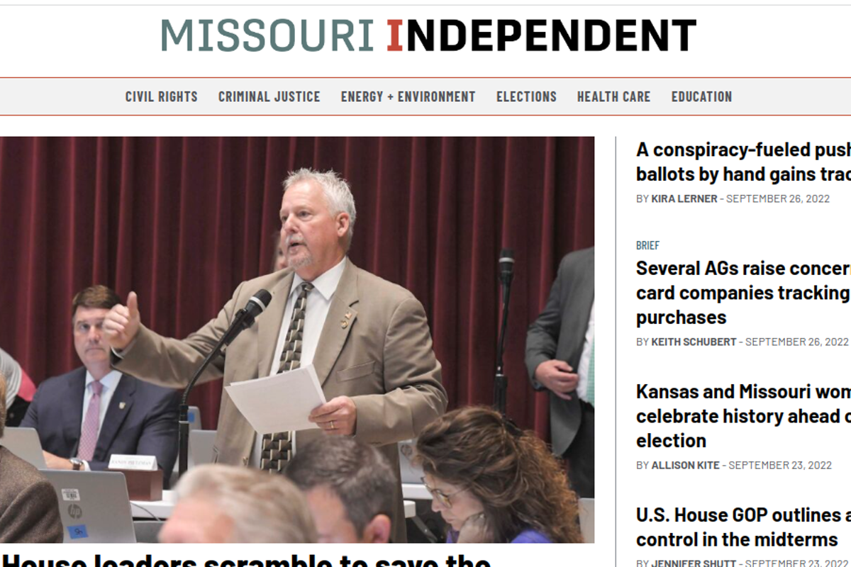 Missouri is independent.