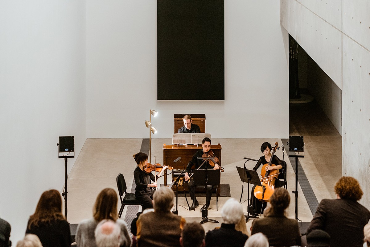 St. Louis Symphony performing at the Pulitzer Arts Foundation