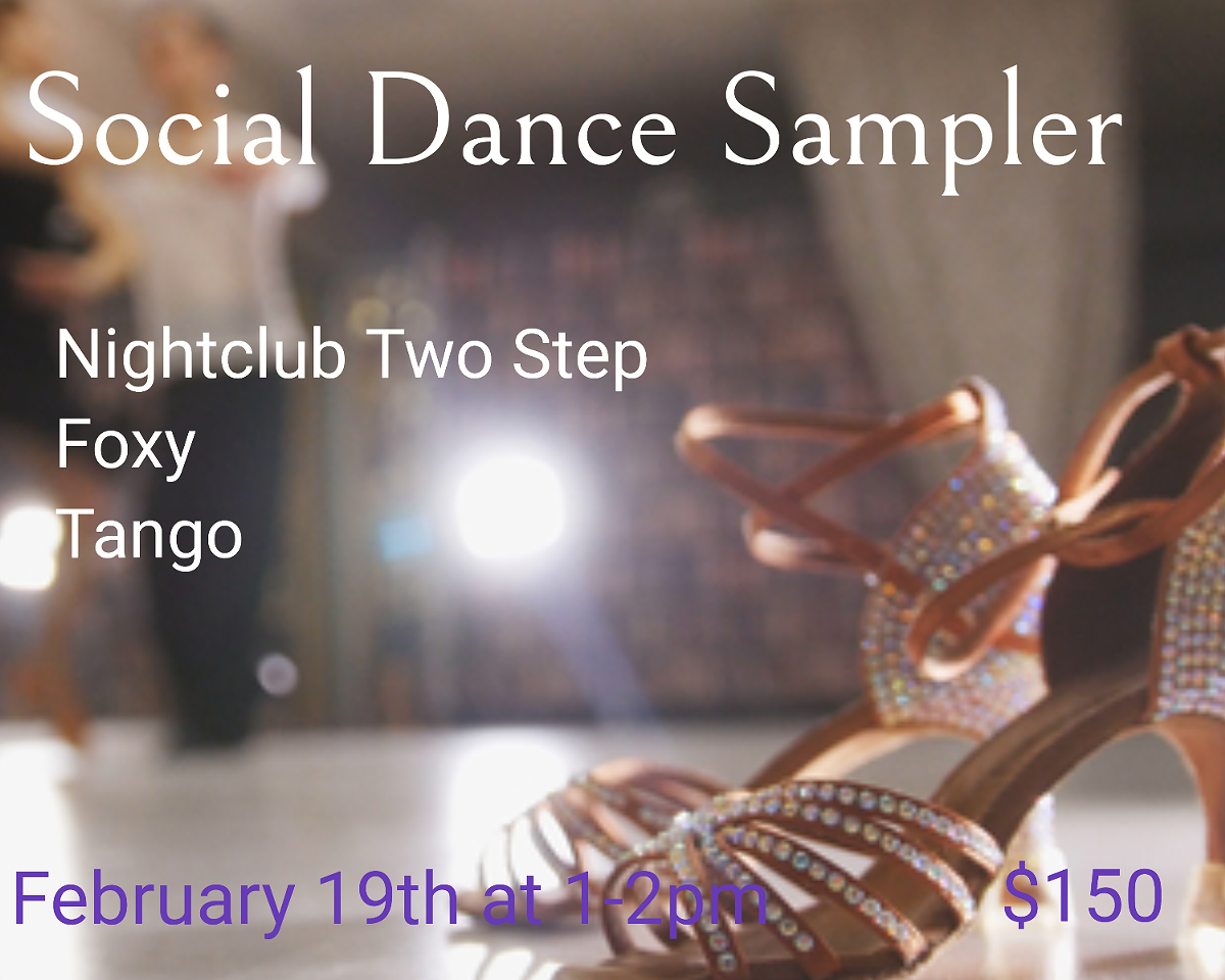 Social Dance Sampler group class for couples