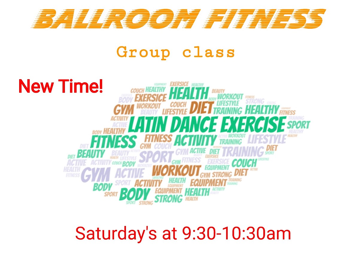 Ballroom Fitness group class for singles