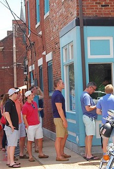 The line was out the door for Tropical Liqueurs opening weekend last summer.