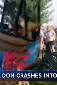 Video Captures Hot Air Balloon Crashing Into Terrified Missouri Crowd
