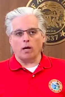 Alton Mayor Brant Walker recorded a message on Friday, urging people to stay home.