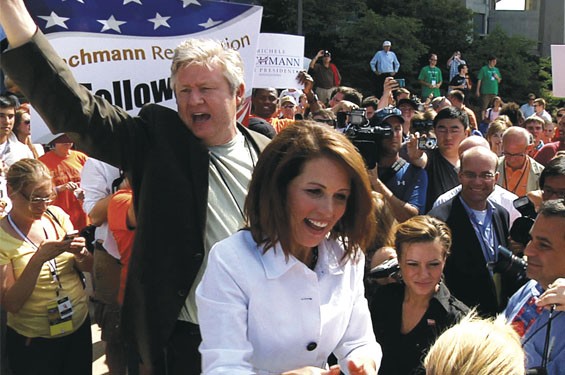 Marcus and Michele Bachmann hit the campaign trail in AJ Schnack's Caucus.