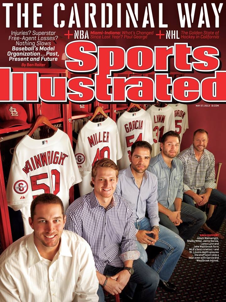St. Louis Cardinals Sports Illustrated Cover Art Print