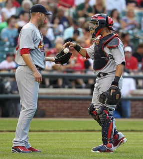 From Behind the Plate, a Dutiful Master Orchestrates the Cardinals