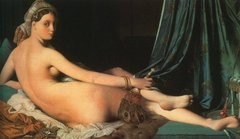 The French painter Ingres knew a thing or two about artfully concealing "anal cleavage."