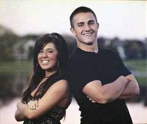 A photo of Brandon and his sister Jennifer which hangs in Craig Ellingson's home. - COURTESY OF CRAIG ELLINGSON