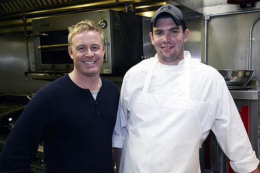 Owner Luke Reynolds and Molly's Head Chef Mike. See more photos from Molly's in our slideshow. - PHOTO: STEVE TRUESDELL