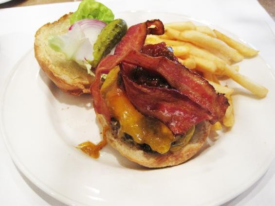 Bill's "Burger Meister Burger" at Cardwell's at the Plaza - IAN FROEB