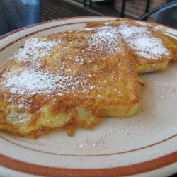 French toast at Boardwalk Cafe. - REASE KIRCHNER