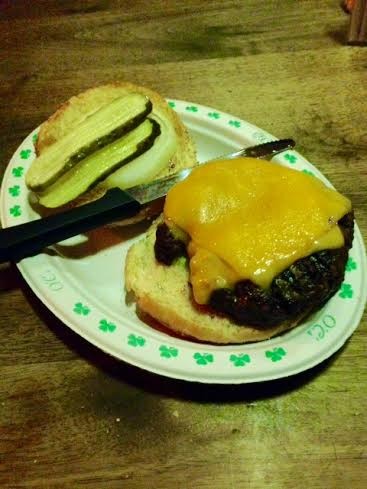 O'Connell's cheddar burger | Cheryl Baehr