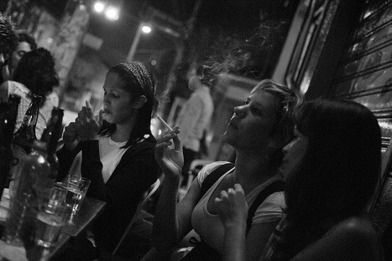You only have until January 1, 2016, to legally smoke in a bar in St. Louis. - FLICKR / BERALDO LEAL