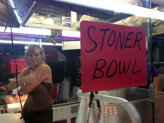 Wondering what's in a "stoner bowl?" Keep reading. - DREW AILES