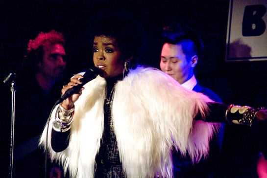Ms. Lauryn Hill on January 3, 2011 in NYC - SANTIAGO FELIPE/VILLAGE VOICE