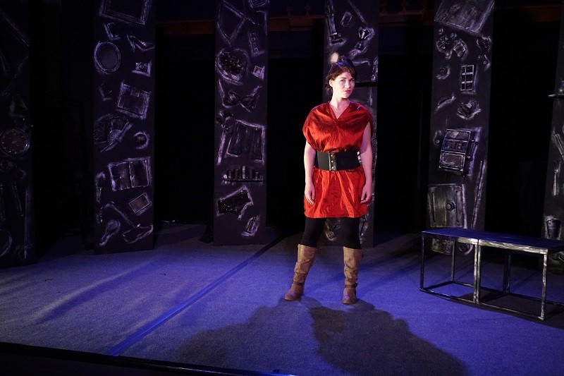 Faustus (Ashley Bauman) does it all for the ladies.
