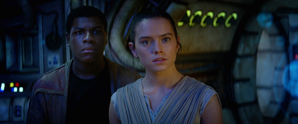 Daisy Ridley and John Boyega -- Star Wars stars for a new generation.