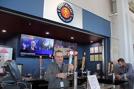 Urban Chestnut's new airport location is open for business in Terminal 2. - COURTESY OF LAMBERT ST. LOUIS INTERNATIONAL AIRPORT
