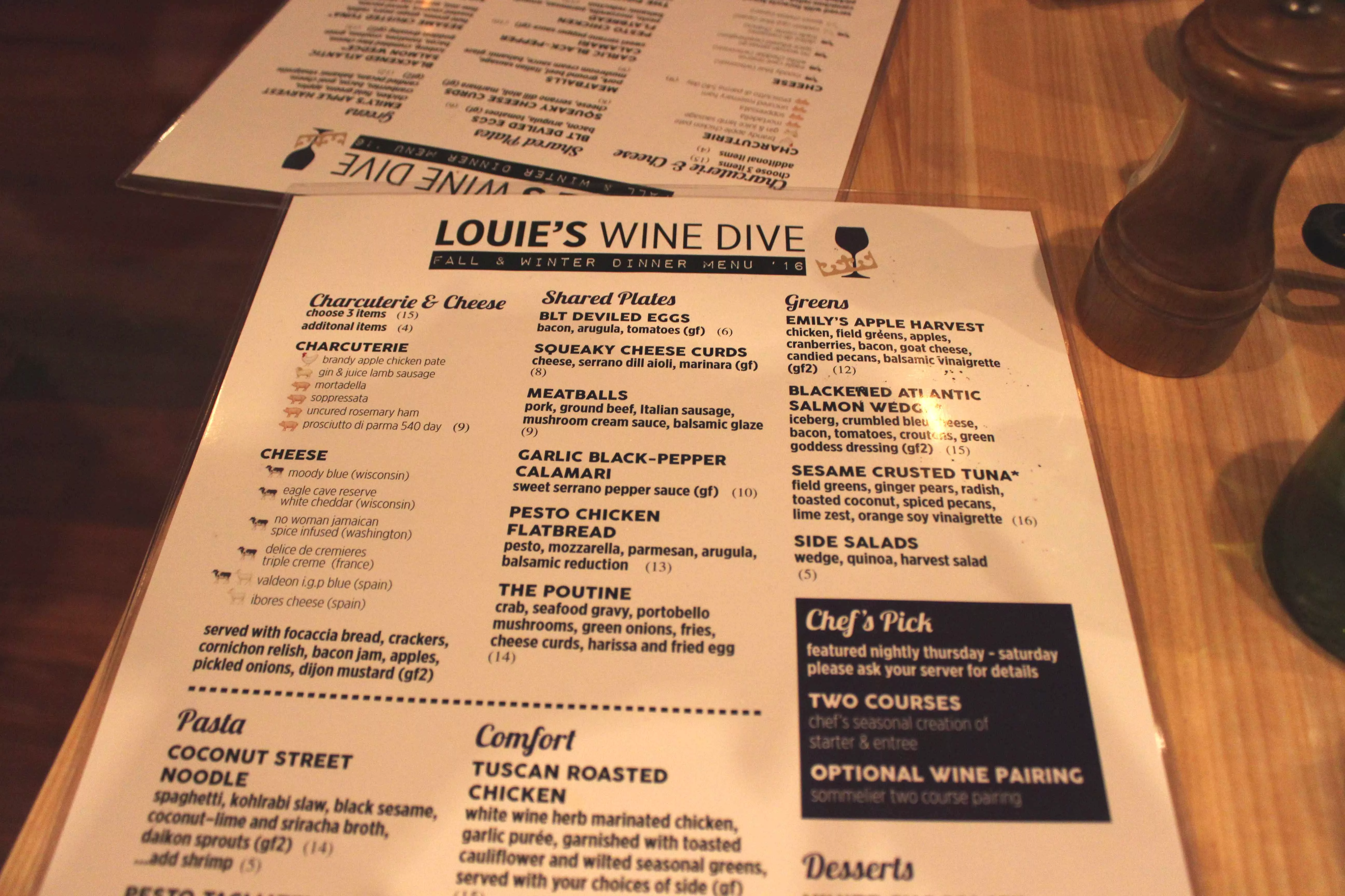 The Picky Eater's Guide to Louie's Wine Dive 